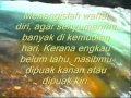 Lantunan Adzan Yang Menggetarkan Hati.