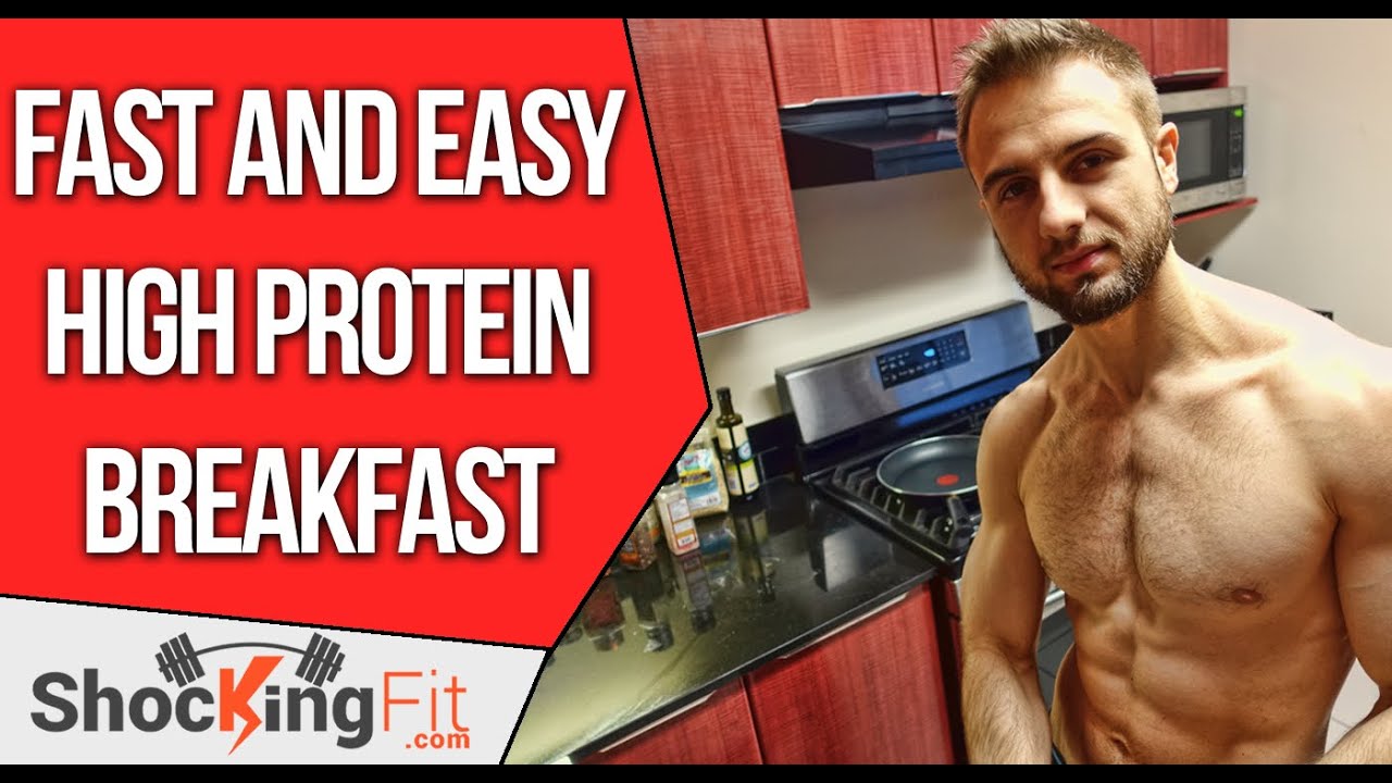Easy High Protein Breakfast Under 5 Minutes - YouTube