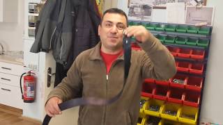 Pantolon kemeri nasıl kısaltılır ve kemer deliği nasıl delinir