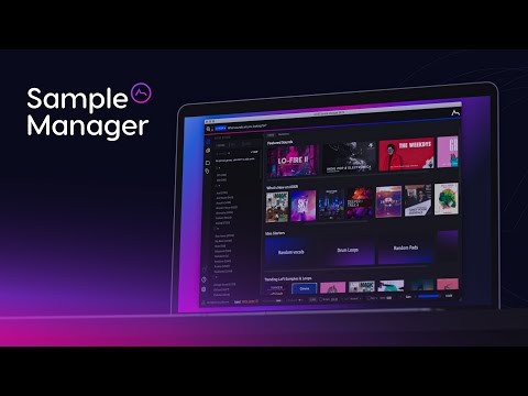 Find Your Sound - Discover a near-unlimited library of sounds. ADSR Sample Manager v1.6 update