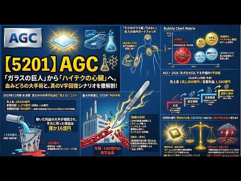 【5201】ＡＧＣ、V字回復シナリオを徹底解剖