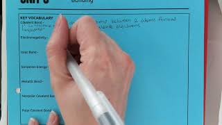 Unit 5 Notes Vocabulary