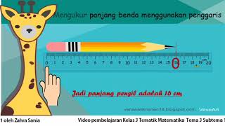 Matematika kelas 3 Tema 3 Subtema 1 Mengukur panjang benda dengan satuan baku Matematika kelas 3 Tema 3 Subtema 1 Mengukur panjang benda dengan satuan baku