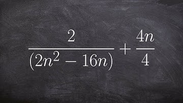 Simplify two rational expression by adding