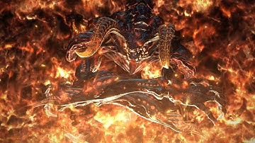 FFXIV - The Bowl of Embers Hard - Ifrit - Ninja - Gameplay - Primal