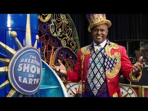 Red Skelton performs 