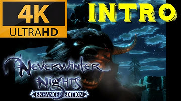 Neverwinter Nights - Intro (AI enhanced 4K 60fps)