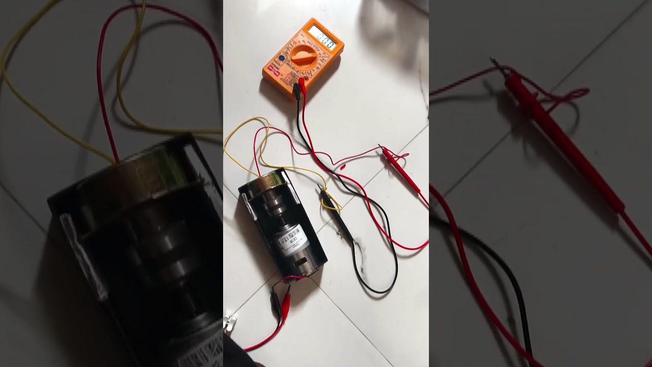 🔋 Amazing Mini Generator using 775 DC Motor & Stepper Motor 🔥