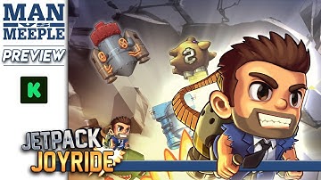 Jetpack Joyride Preview by Man Vs Meeple (Lucky Duck Games)