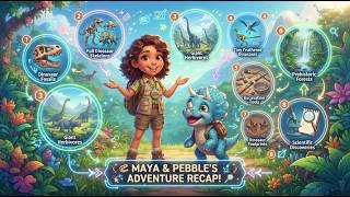 The Amazing World of Dinosaurs | Kids Learning Adventure part 1