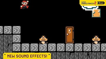 super mario maker 2 sound effects