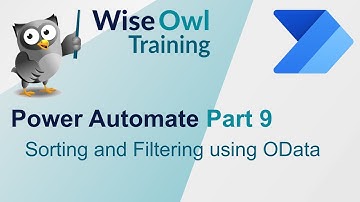 Power Automate Part 9 - Sorting and Filtering using OData