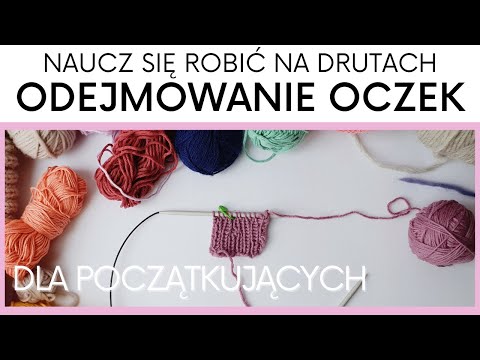 Wideo: Jak Robić Na Drutach Koronkową Wstążkę?