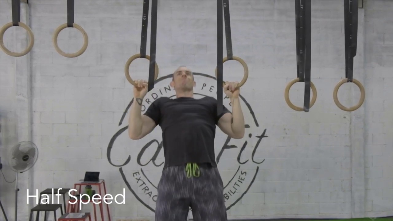 Wide Ring Pull ups YouTube
