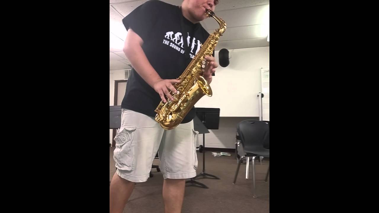 Alto sax versus trumpet improv battle YouTube