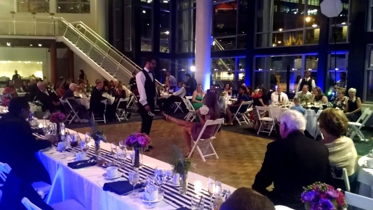This is what happens when you catch the bouquet YouTube