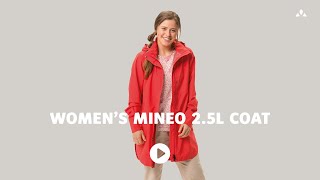 Coat Alpinstore 2.5L Vaude - Mineo (dark woman Parka sea)