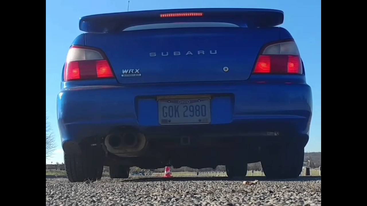 2003 Subaru WRX Exhaust Comparison