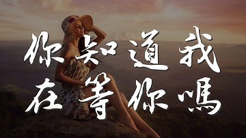 你知道我在等你嗎 - 馮提莫『莫名我就喜歡你 深深地愛上你』【動態歌詞Lyrics】
