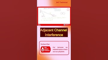 Adjacent Channel Interference  #shorts #electronicsengineering #communication