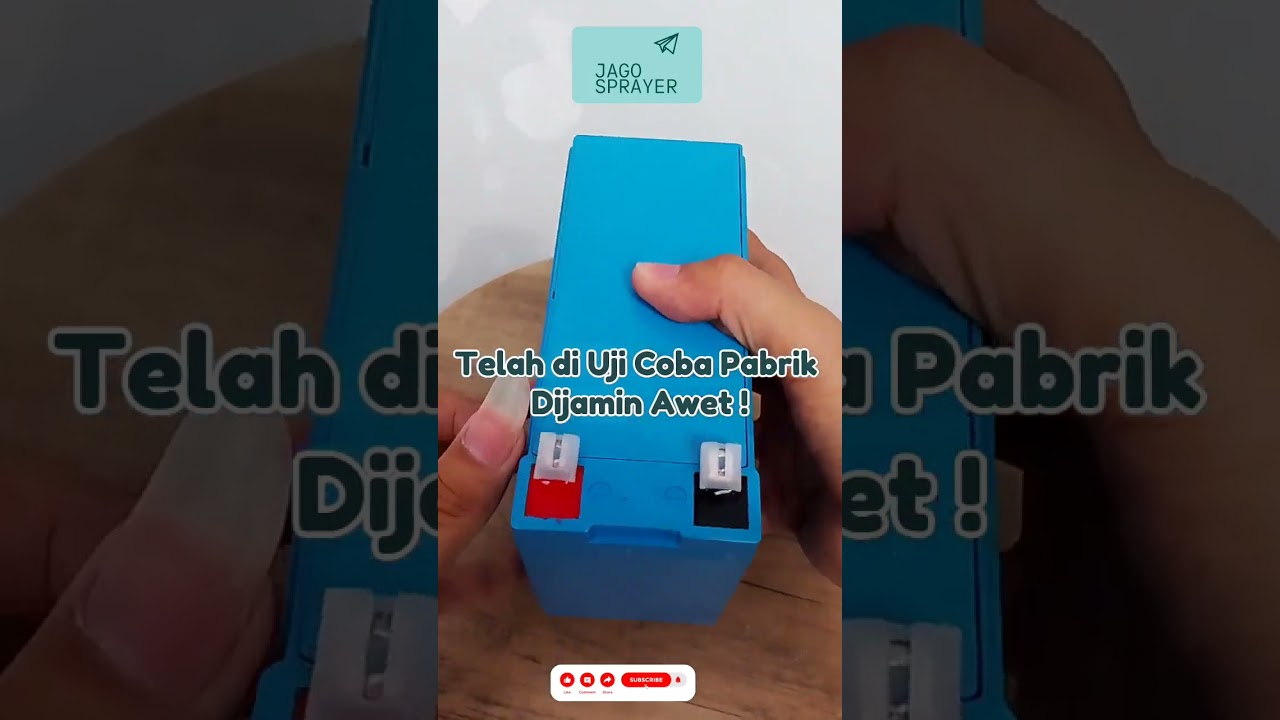 Tips merawat aki / accu sprayer elektrik 