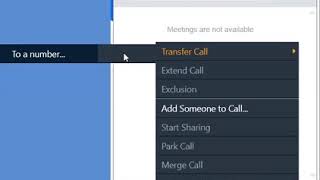 Avaya IX Workplace: How to Make and Transfer Calls screenshot 1