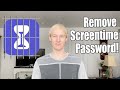 How to Remove Screen Time Passcode from iPhone! (No download, no setup as new, iOS 12/13/14)