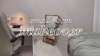 vlog #5 | room makeover (very first time) | ikea shopping | a whole new chapter for my tiny room!