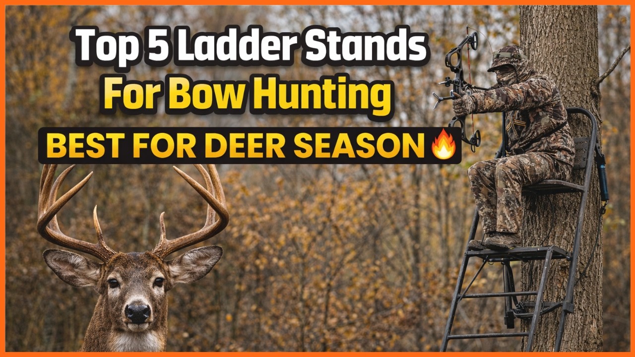 Top 5 Best Ladder Stands For Bow Hunting 2026 🦌 | Safe, Strong ...