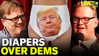 MAGA Republicans Wear Diapers in Support of Donald Trump (With Andy Richter & Andy Daly) by Lovett or Leave It 10,003 views 8 days ago 19 minutes