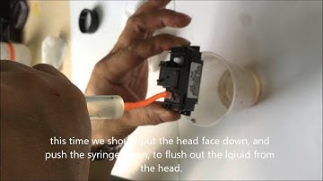 How to clean Ricoh  print head GH2220