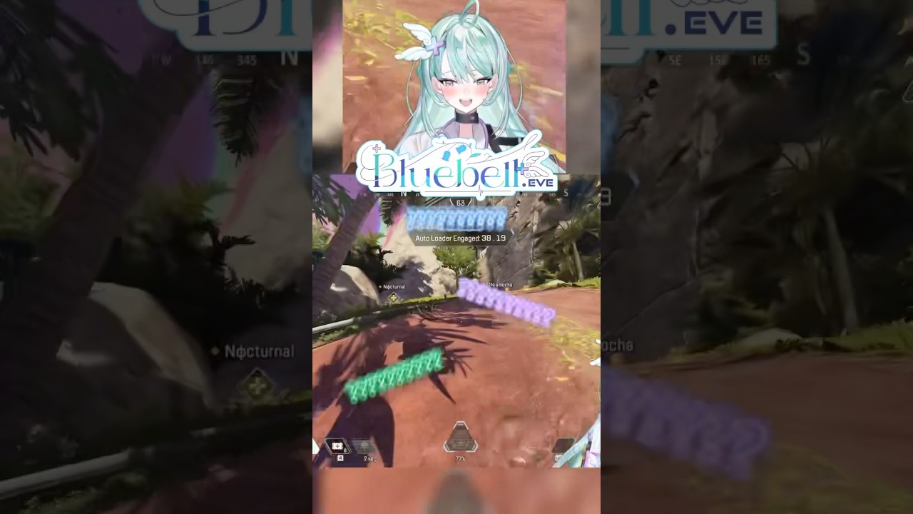Use your lamborfeeties! 🚗 #apexlegends #vtuber #vtuberclips #bluebell_eve #eve_exe