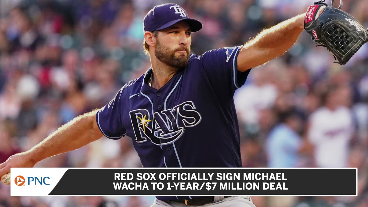 Red Sox Officially Sign Michael Wacha To 1-Year Deal Worth $7 Million ...