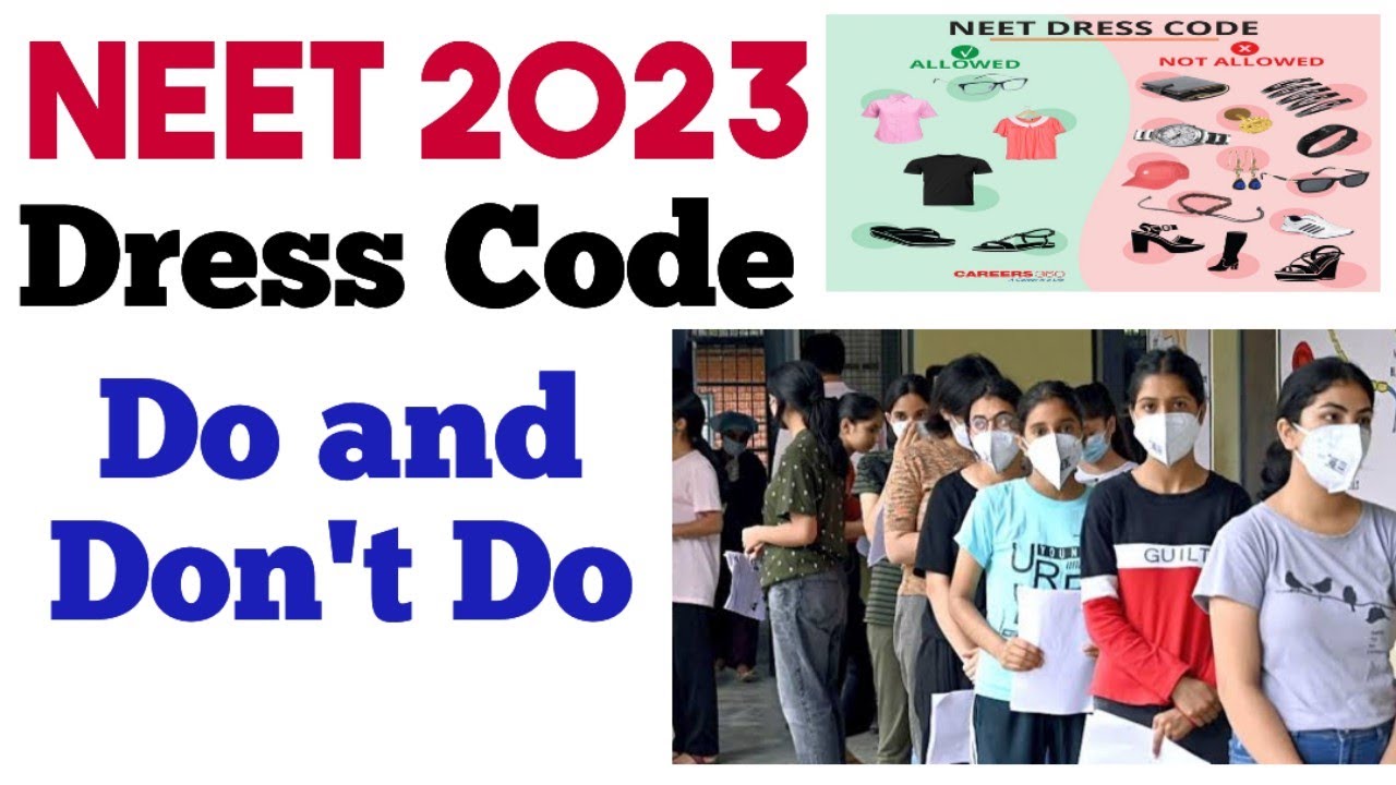 NEET Dress Code 2023: tomorrow NEET UG exam guidelines documents list  female plazo top jeans - NEET UG: आज नीट देने किन कपड़ों में जाएं, किस साइज  की कितनी फोटो जरूरी, ये