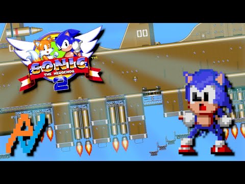 Sonic 2 (Wing Fortress Zone) ✈️ Sega Atlas
