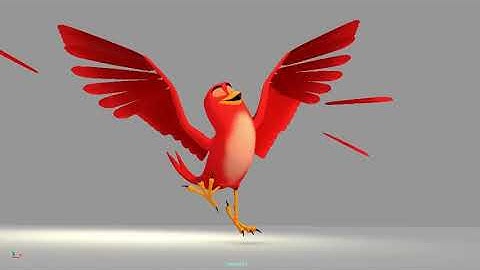 Stewart bird rig test | 3D Animation