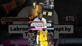 Does it impact his legacy? #lebronjames #nba #lakers #thunder #basketballdebate