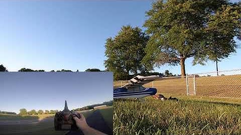 Spektrum DX9 and Eflite Valiant disconnect ground testing