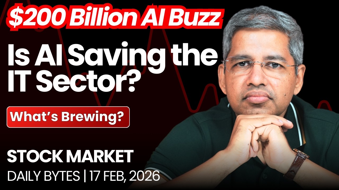 Is AI Saving the IT Sector ? | What's Brewing in Markets  |  Alok Jain