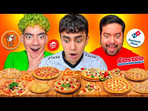 COMPRAMOS TODAS LAS PIZZAS CLASICAS Y DECIDIMOS CUAL ES LA MEJOR!!🍕 Con Donato Y Antronix