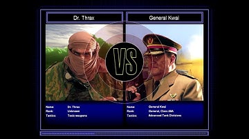 C&C Generals: Zero Hour - Challenge -  Toxin VS  Advanced Tank -  Dr. Thrax VS General Ta Hun Kwai