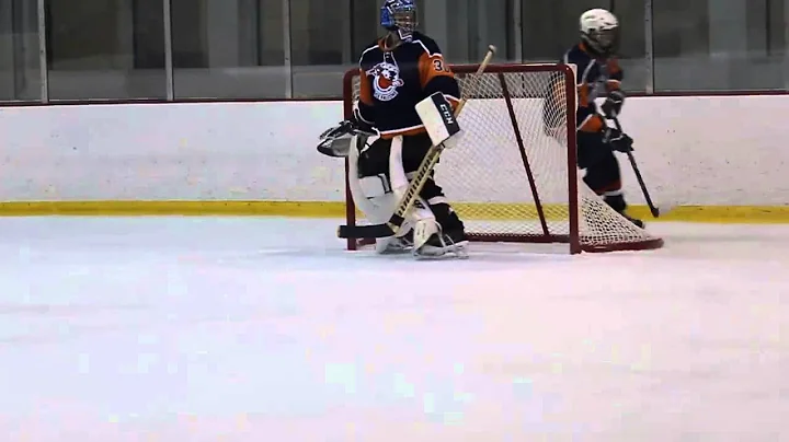 Joe Cassese #30 Hockey Goalie for The Hicksville/L...