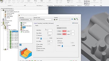 InventorCAM Introductory Video 14   HSM Toolpath