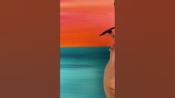 Paint with me #art #artist #tutorial #acrylicpainting #canvas #abstract #shorts #tape