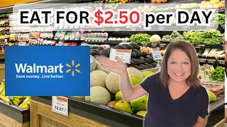 Eating for $2.50 a Day: Cheap Meal Ideas You Need to Try || $10 EXTREME BUDGET at Walmart