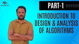 Part 1 - Introduction | Design and Analysis of Algorithms