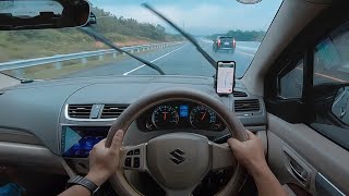 Lagi Dipanasin Malah Kehujanan ⛈ POV Driving Suzuki Ertiga K14B