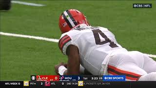 Every throw of Deshawn Watson's hideous first half return to Houston