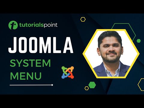 Joomla  Systems Menu