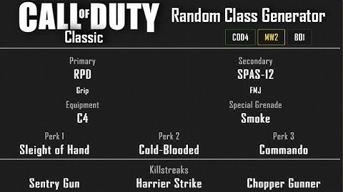 MW2 - Karachi Ground War Team Deathmatch (22-5) Random Class Generator #30 [2020]